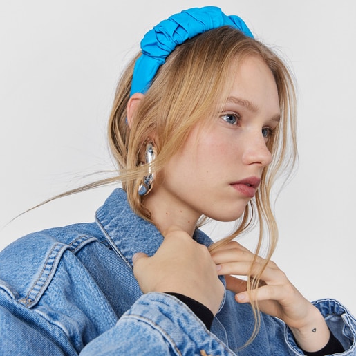 Diadema azul TOUS Cloud Soft