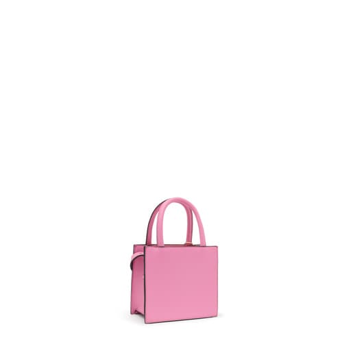 Sac cube rose foncé mini TOUS Brenda