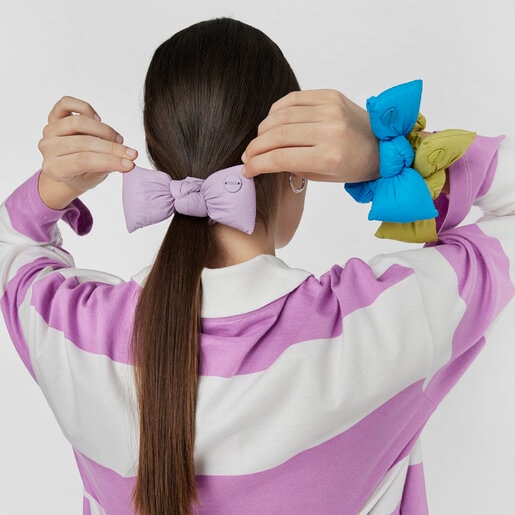 Coletero malva TOUS Cloud Scrunchie
