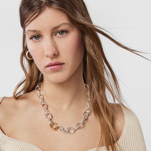Two-tone TOUS Hav Ring necklace