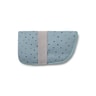 Bear-shaped travel changing mat in Mini sky blue