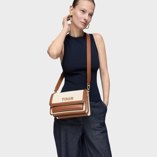 Medium Crossbody bag Audree Canvas