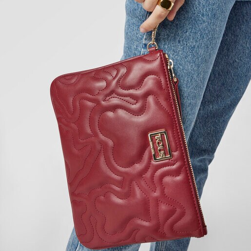 Bolsa clutch Kaos Dream burdeos