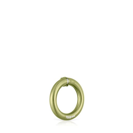 Kleiner Ring Hold aus grünem Silber