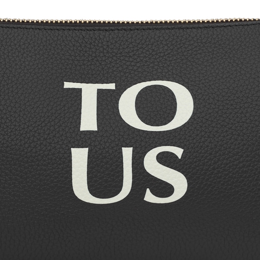Sac à bandoulière TOUS Balloon en cuir noir