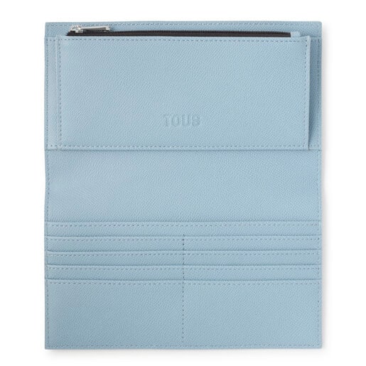 محفظة كبيرة باللون الأزرق من تشكيلة TOUS Halfmoon
