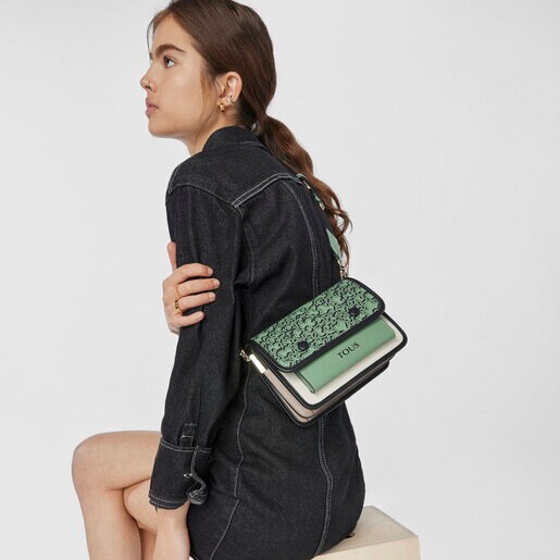 Sac à bandoulière Audree TOUS Kaos Mini Evolution petit couleur kaki