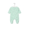 Baby playsuit in Pic mist