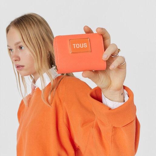 Orange TOUS Sylvia Change purse