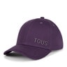 Purple Cap TOUS Logo Metal