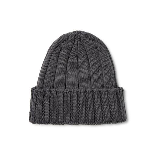 Gorro de bebé Tricot gris