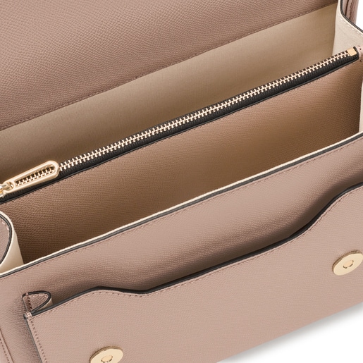 Medium taupe TOUS La Rue Audree Crossbody Bag