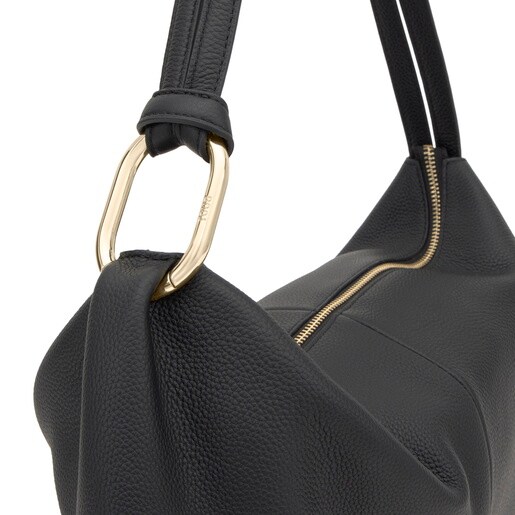 حقيبة كتف باللون الأسود من تشكيلة TOUS Hold