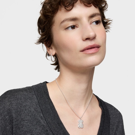 Dije oso de plata bombón Sweet Dolls