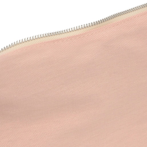 תיק צד מיני TOUS Hold בצבע בז'