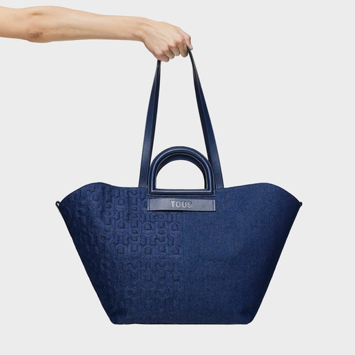Maxi blue One-shoulder bag TOUS Afterlife