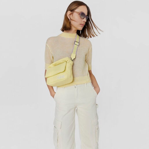 Bandolera pequeña amarilla TOUS Carol