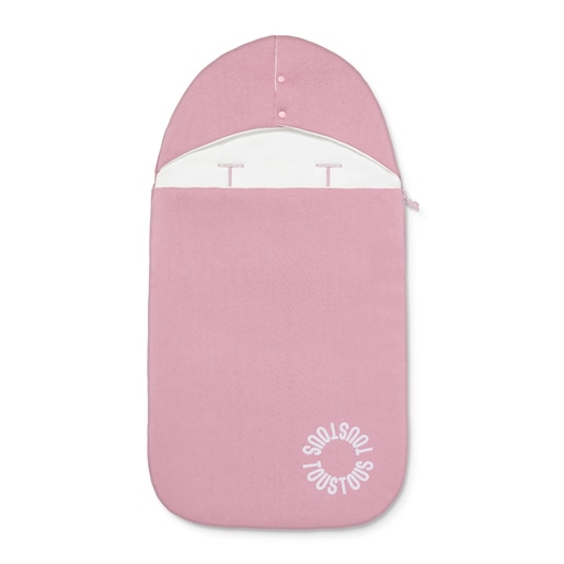 Universal-fit footmuff in Trend pink