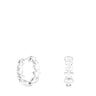 Boucles d'oreilles Mini Icons en Argent