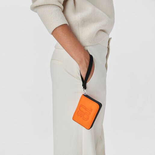 オレンジのコインパース TOUS Balloon Soft