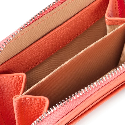 Orange leather TOUS Balloon Change purse | TOUS