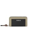 Medium khaki TOUS Empire Cotton Wallet