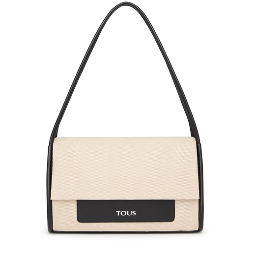 Large beige TOUS Empire Cotton Crossbody bag