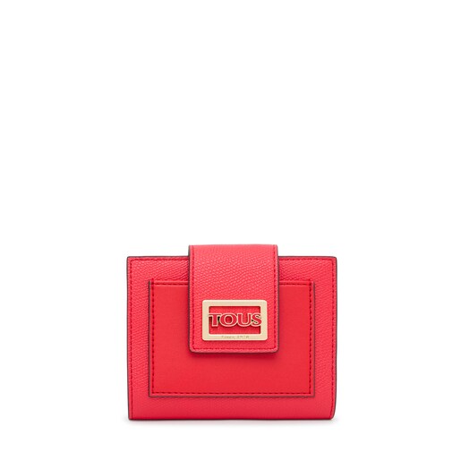 Cartera Pocket roja TOUS Funny