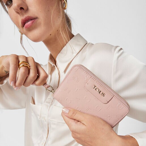 Cartera Script Day rosa