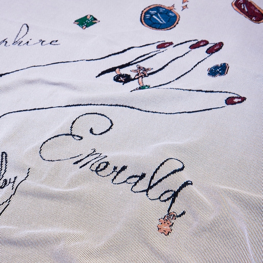 Beige TOUS Gems Blanket