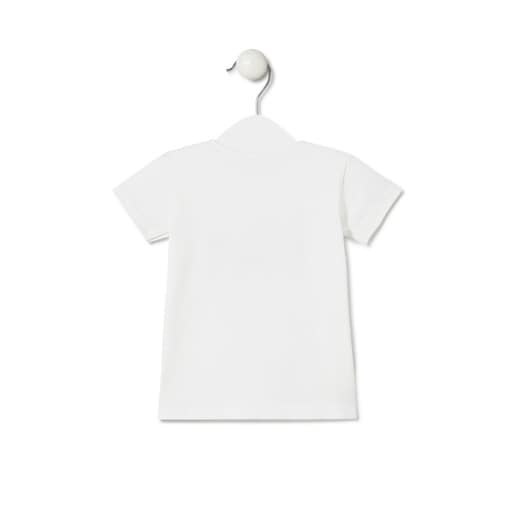 Beach t-shirt in Line green