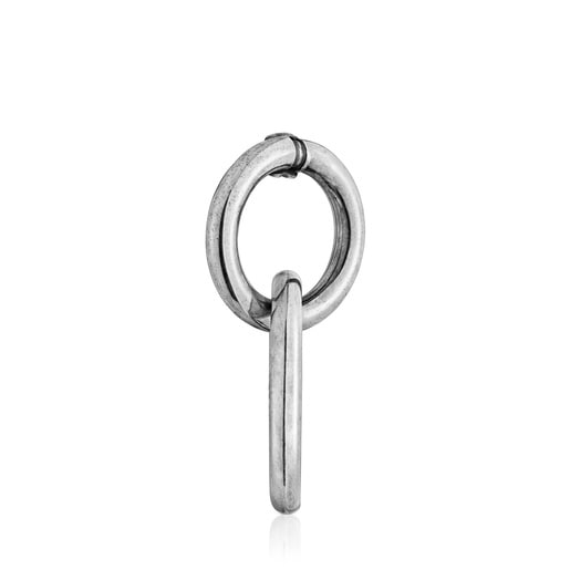 Silver rings Pendant Hold Man