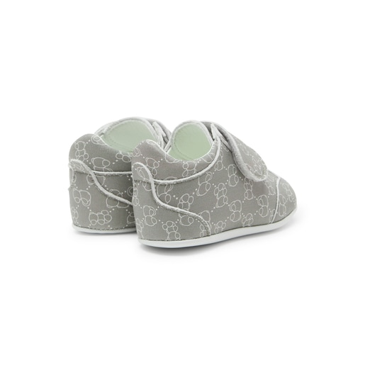Baby booties in Icon beige