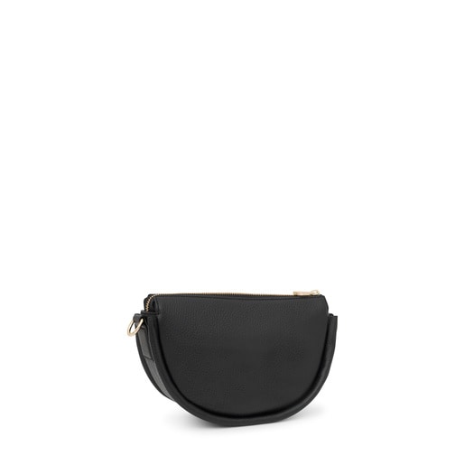 Medium black leather Crossbody bag TOUS Miranda | TOUS