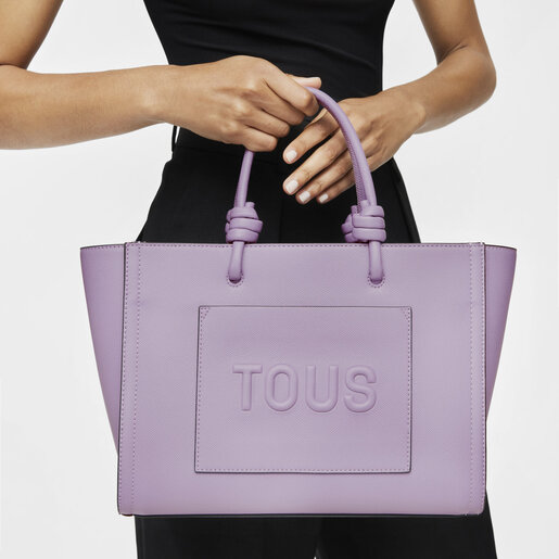 Medium lilac TOUS La Rue New Amaya Shopping bag | TOUS