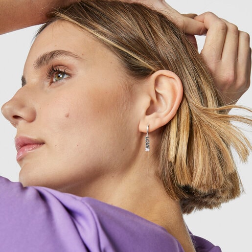 TOUS Crossword Amor Earrings
