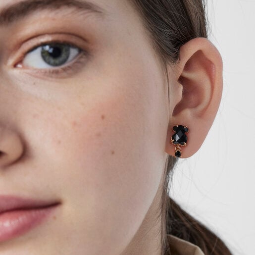 Rose Vermeil Silver Erma Earrings 