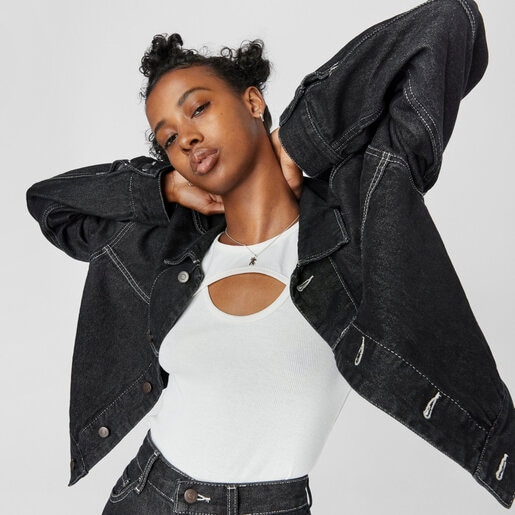 シルバーのネックレス Twist