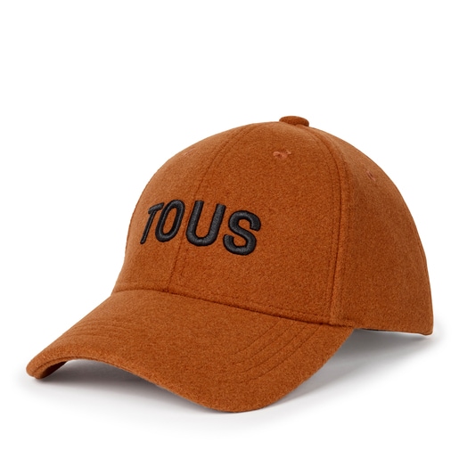 قبعة TOUS Olympe باللون البرتقالي