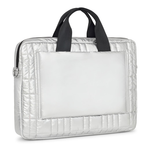 Aktentasche TOUS Empire Padded in Silber