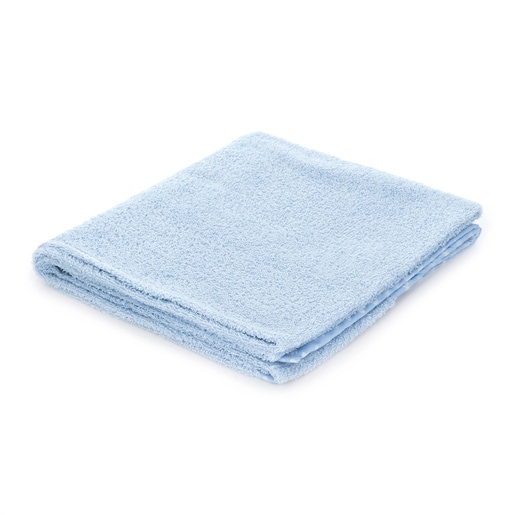 Toalla de playa Multiosos azul celeste