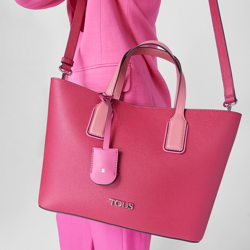 Capazo pequeño Tous Essential multi rosa