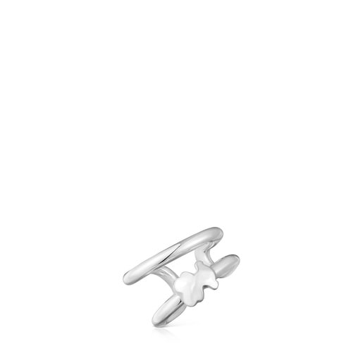 Earcuff de plata Icon Metal