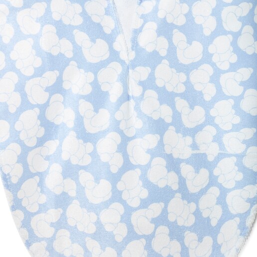 Poncho de playa Aqua azul celeste