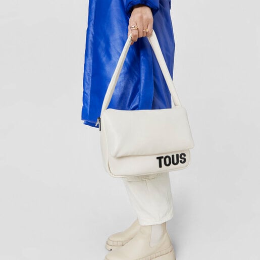 Medium beige Crossbody bag TOUS Carol | TOUS