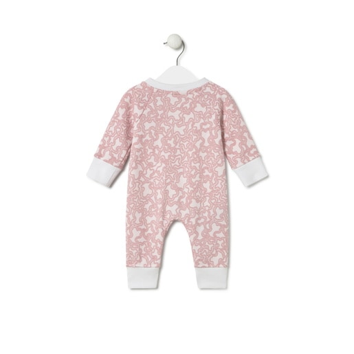 Babygrow de bebé KaosP cor-de-rosa