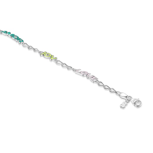 Colored TOUS Crossword Bracelet