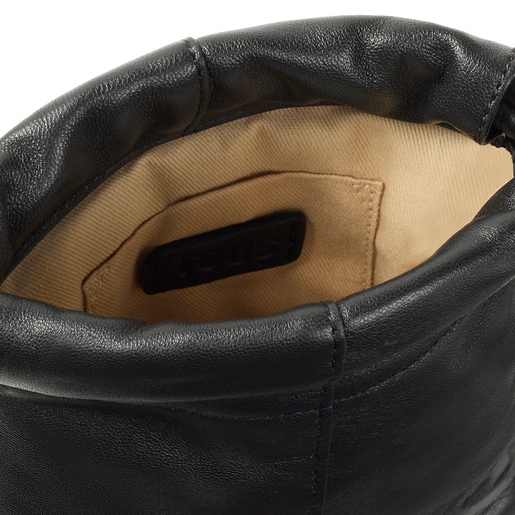 Black leather TOUS Cloud Mini handbag