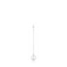 Long white-gold Single earring with cultured pearl TOUS Grain