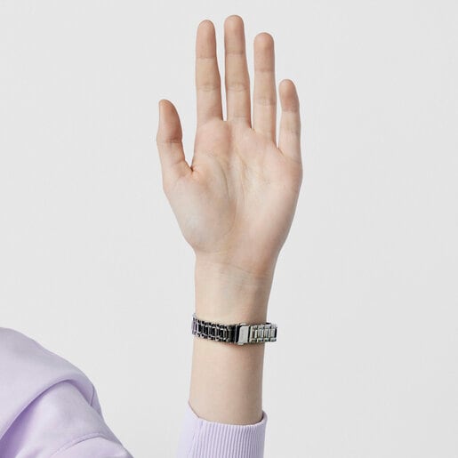 Reloj analógico Nit de acero